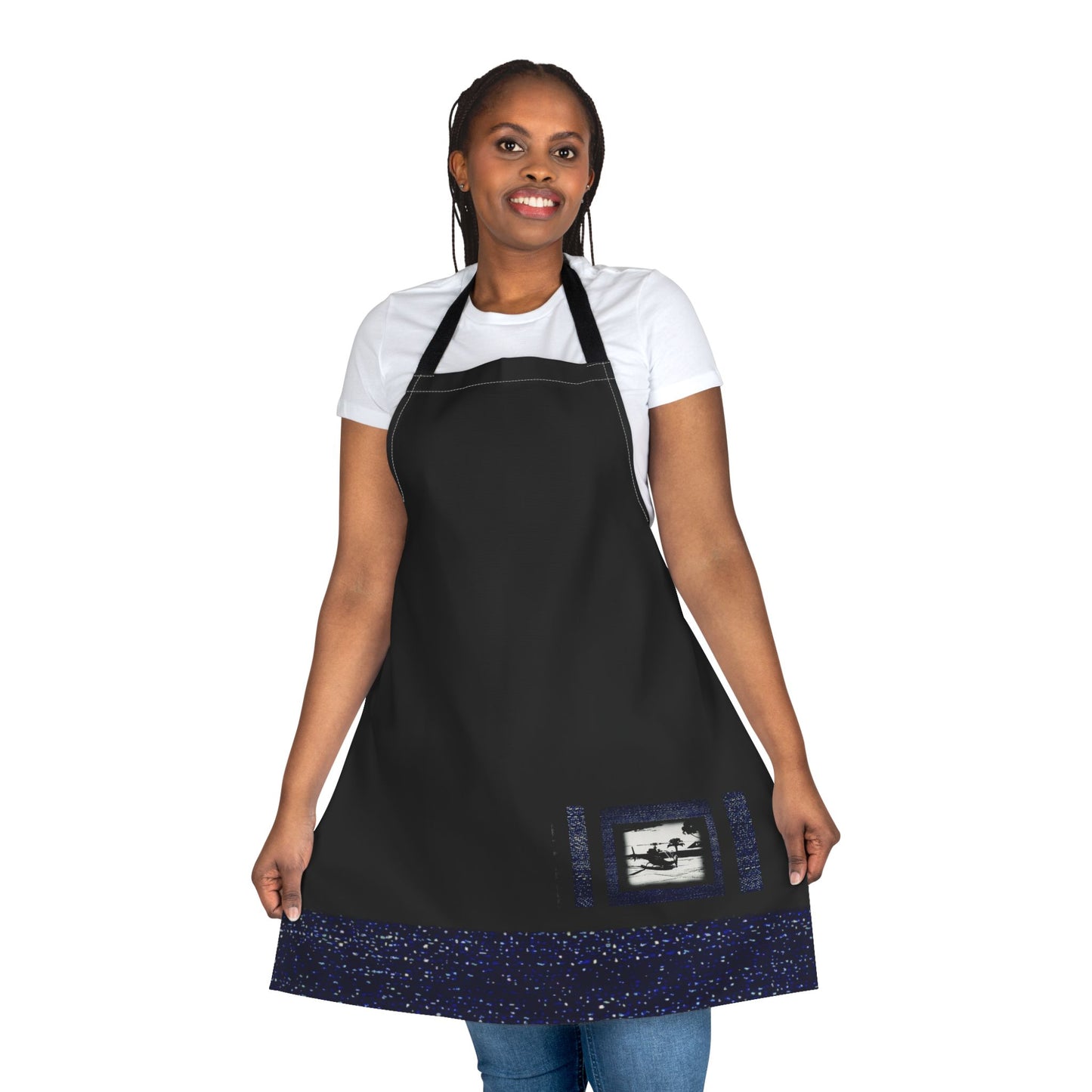 Stylish Apron with 5-Color Straps, Kitchen Gift for Cooking Enthusiasts, Perfect for Birthdays, Hostess Gifts, BBQs and More