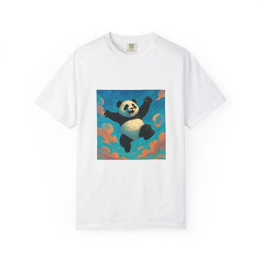 Playful Panda T-Shirt, Casual Tee, Animal Lover Gift, Unique Graphic Shirt, Fun Everyday Wear, Perfect for Kids and Adults