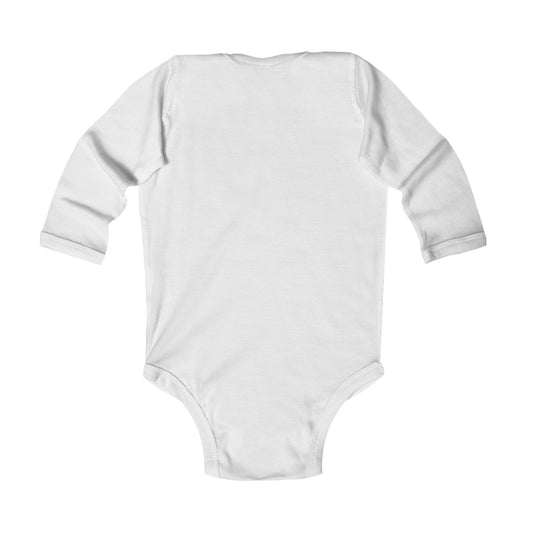 Adorable Cloud Bear Infant Long Sleeve Bodysuit, Cute Baby Onesie, Baby Shower Gift, Birthday Outfit, Cozy Infantwear