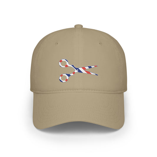 Cap with Fun Scissor Design.