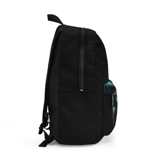 Tropical Vibes Backpack, Stylish Everyday Carry Bag, Perfect for Students, Travel, Gifts, and Summer Adventures
