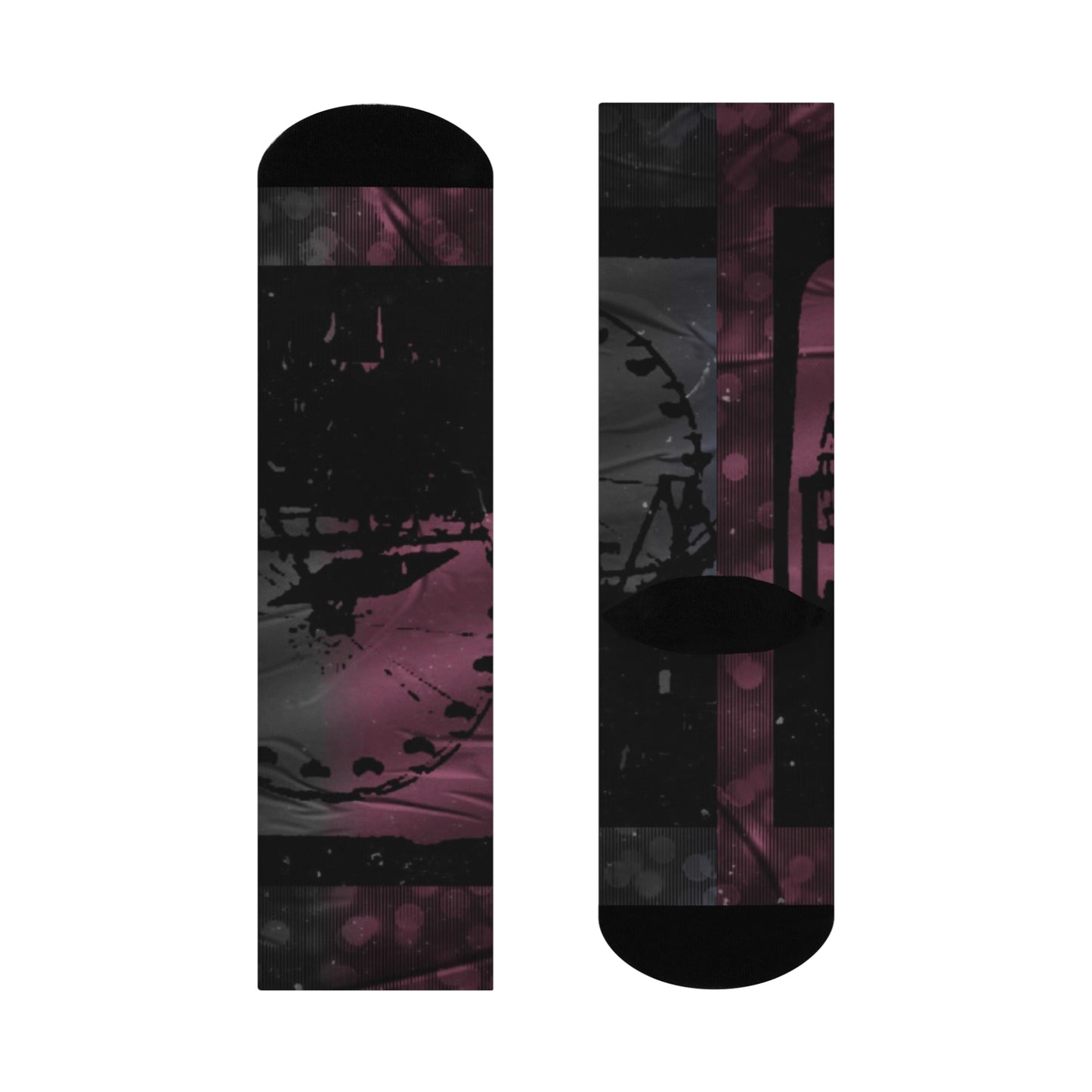 Unique Cushioned Crew Socks for Comfort, Stylish Black Design, Perfect Gift for Festivals, Cozy Fashion Statement, Everyday Wear, [...]