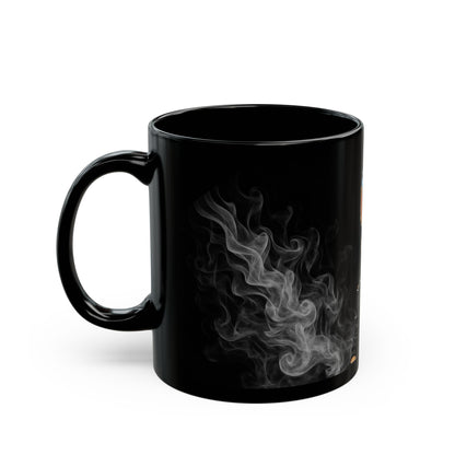 Punk Rock Dog Mug - Cool Canine Coffee Cup, Gift for Dog Lovers, Pet Owner Gift, Unique Home Decor, Halloween and Birthday Present