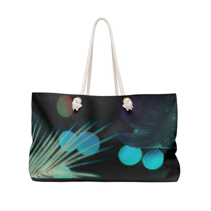 Tropical Vibes Weekender Bag | Travel Tote, Beach Bag, Weekend Getaway, Stylish Tote, Vacation Essentials