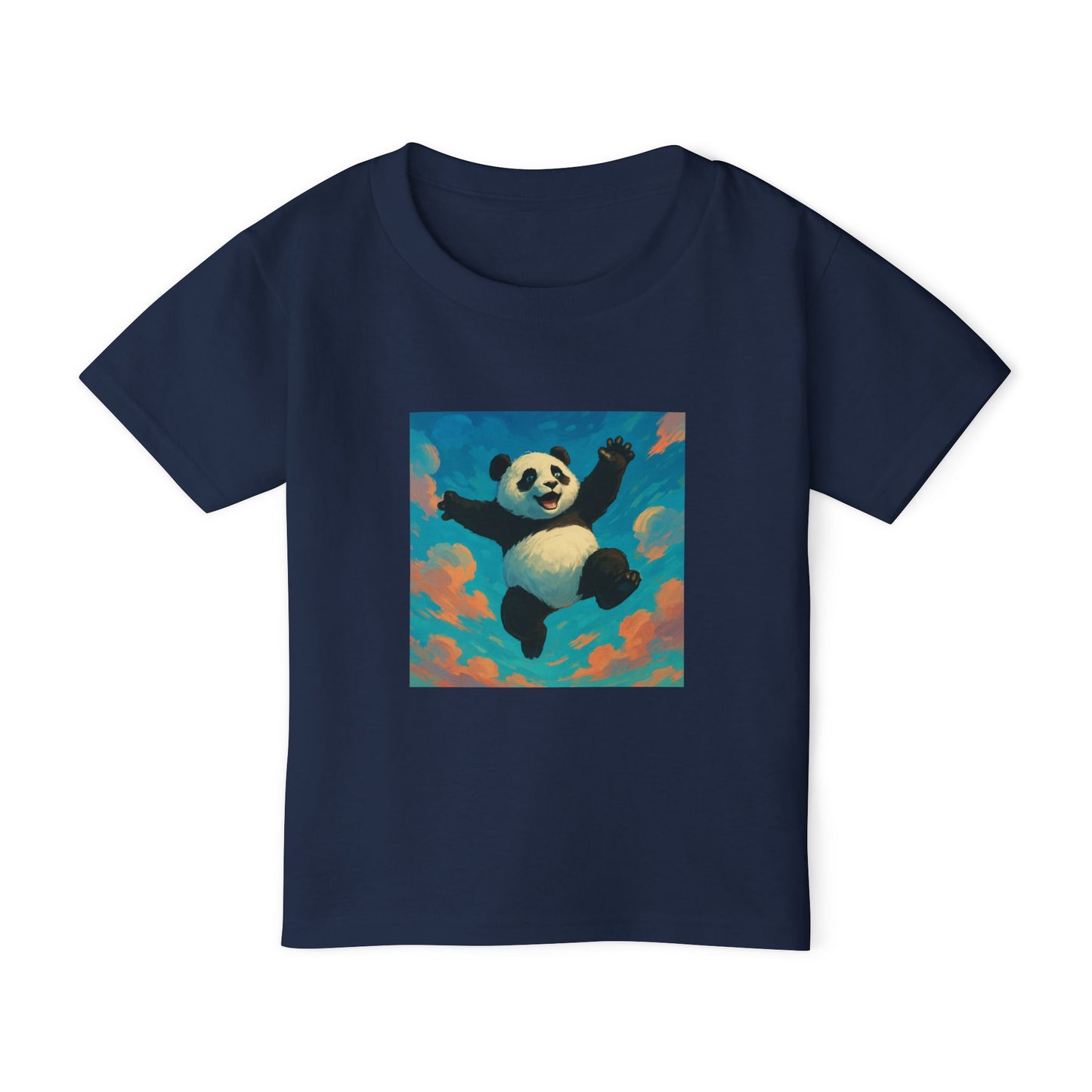 Cute Panda Toddler T-shirt, Adorable Kids Clothing, Gifts for Toddlers, Birthday Party Outfit, Playtime Shirt
