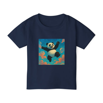 Cute Panda Toddler T-shirt, Adorable Kids Clothing, Gifts for Toddlers, Birthday Party Outfit, Playtime Shirt