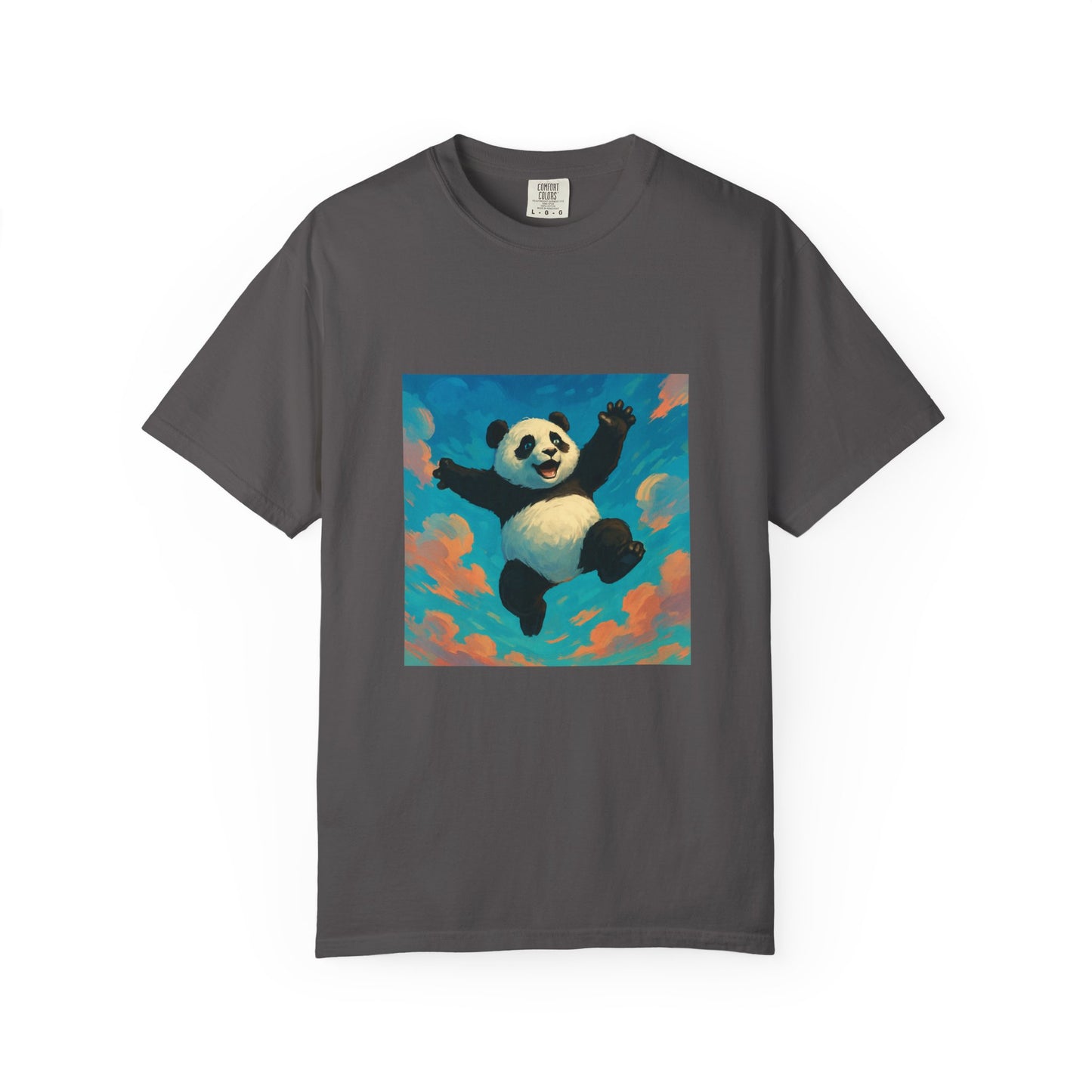 Playful Panda T-Shirt, Casual Tee, Animal Lover Gift, Unique Graphic Shirt, Fun Everyday Wear, Perfect for Kids and Adults