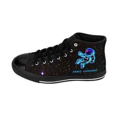 Galaxy-Inspired High-Top Sneakers | Cosmic Style for Space Lovers