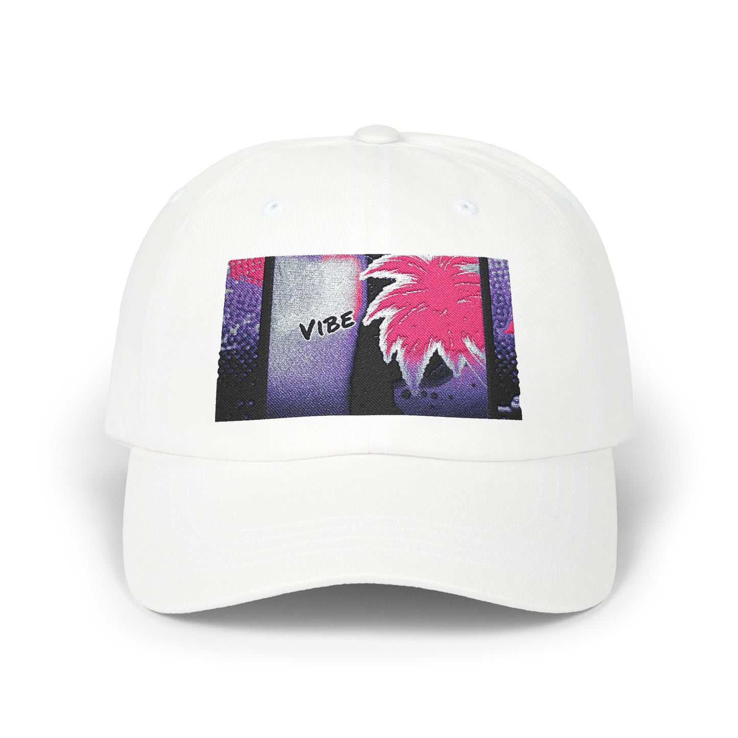 Vibe Classic Dad Cap, Adjustable Sun Hat, Casual Dad Cap