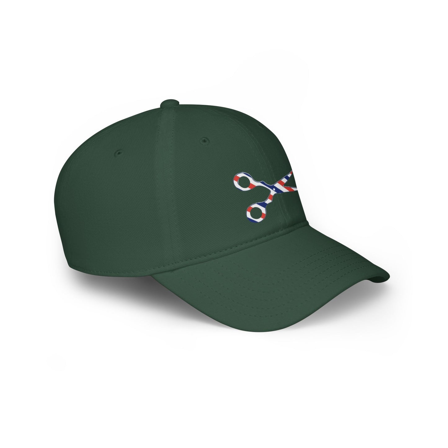 Cap with Fun Scissor Design.