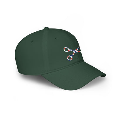 Cap with Fun Scissor Design.