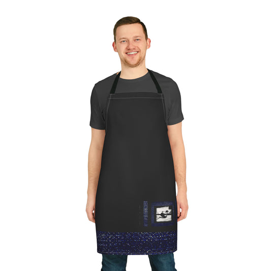 Stylish Apron with 5-Color Straps, Kitchen Gift for Cooking Enthusiasts, Perfect for Birthdays, Hostess Gifts, BBQs and More