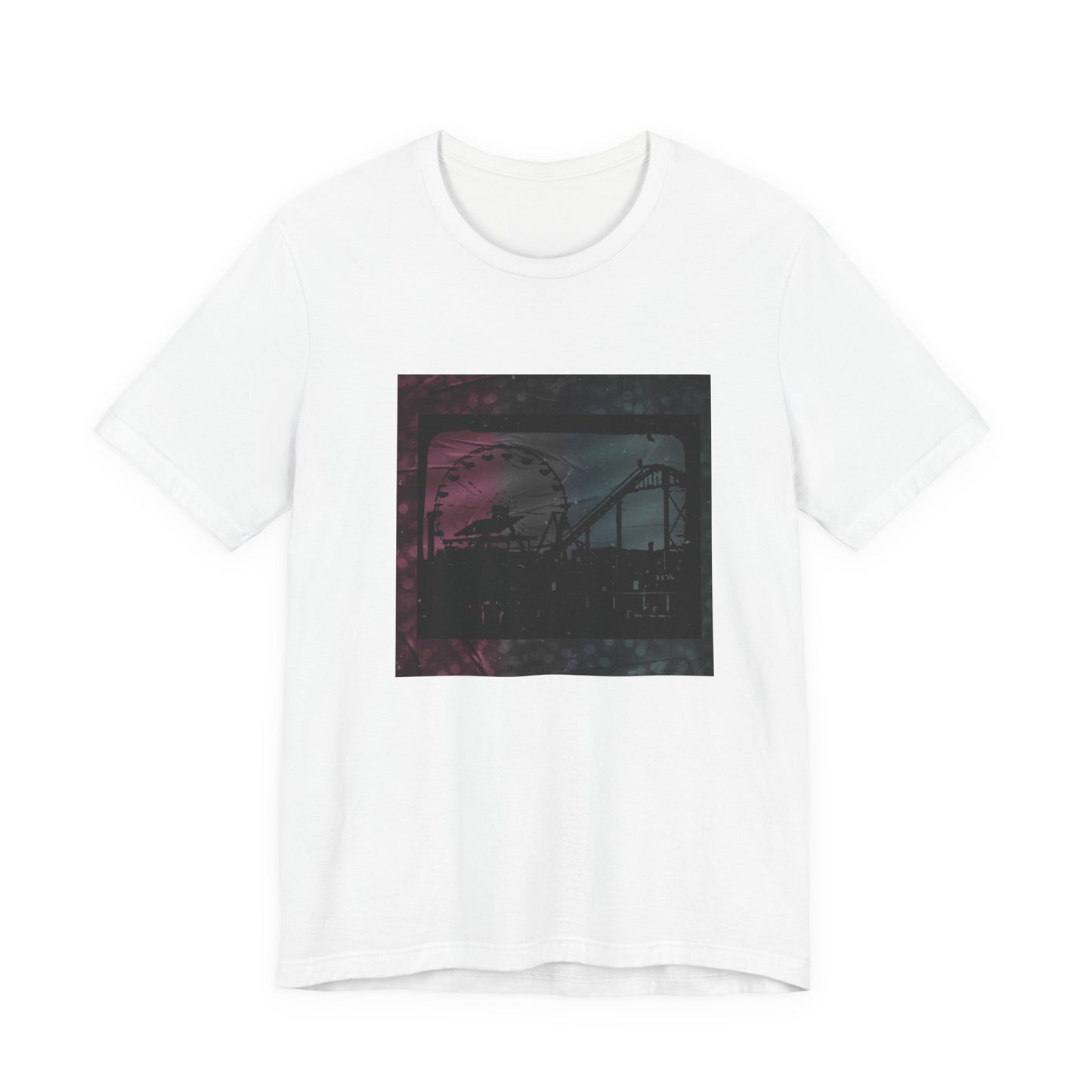 Retro Rollercoaster Tee, Amusement Park T-Shirt, Nostalgic Ride