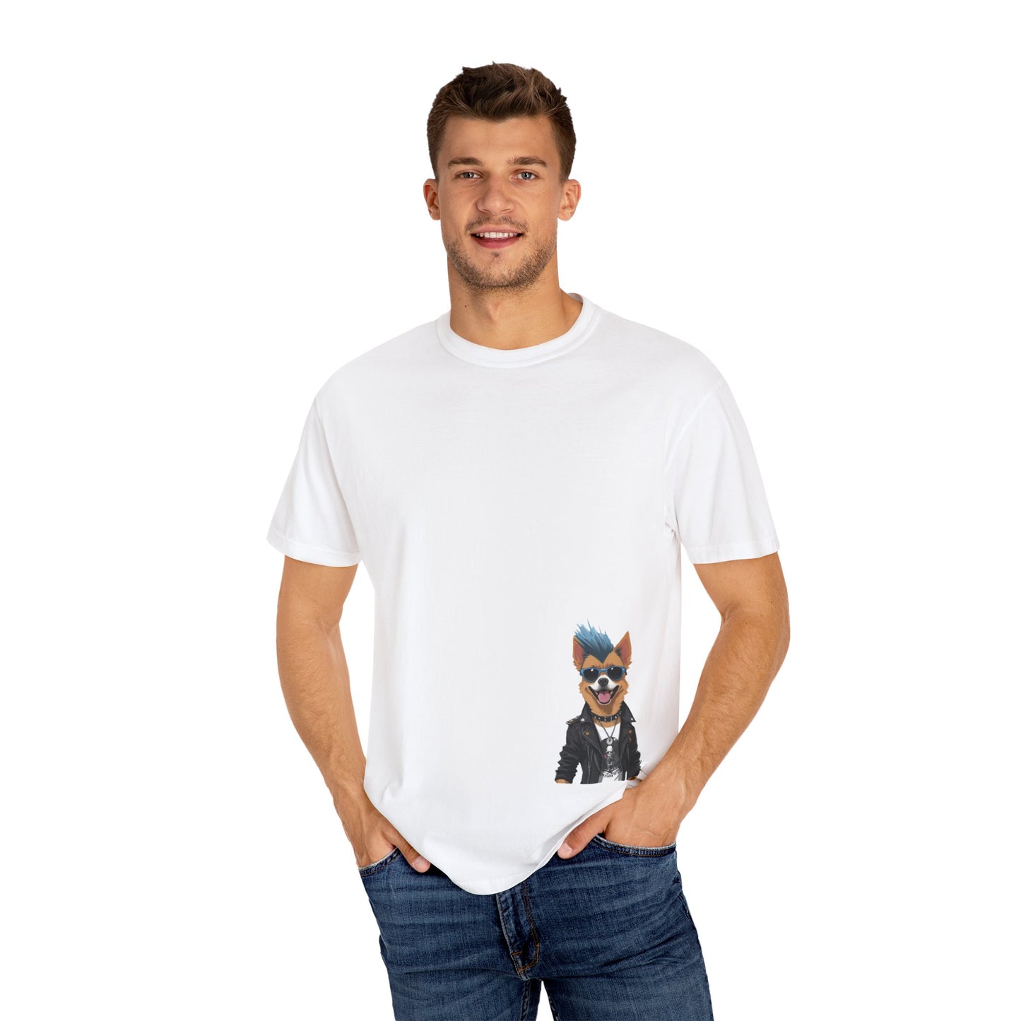 Funky Dog Graphic T-Shirt | Cool Pet Lover Shirt