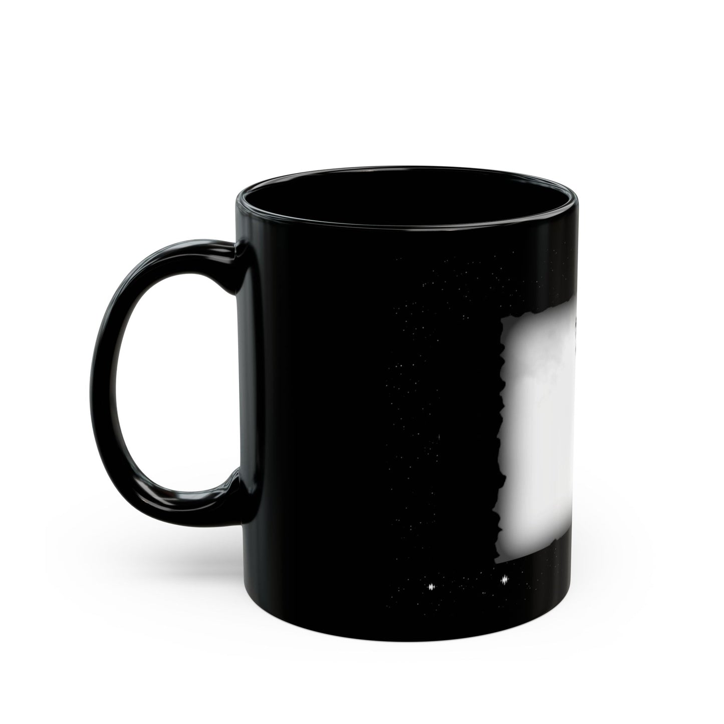 Stylish Black Mug with Palm Trees Design | Ideal Gift for Coffee Lovers, Home Decor, Minimalist Style, Birthday Present, Modern Aesthetic