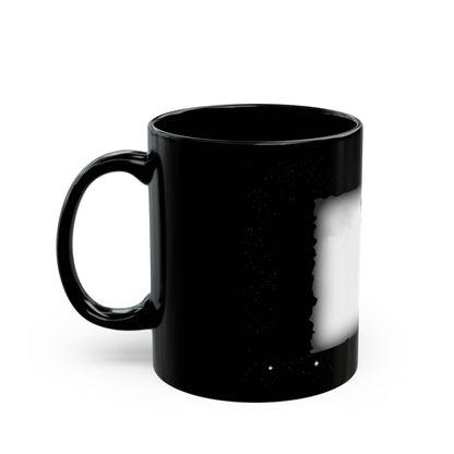 Stylish Black Mug with Palm Trees Design | Ideal Gift for Coffee Lovers, Home Decor, Minimalist Style, Birthday Present, Modern Aesthetic