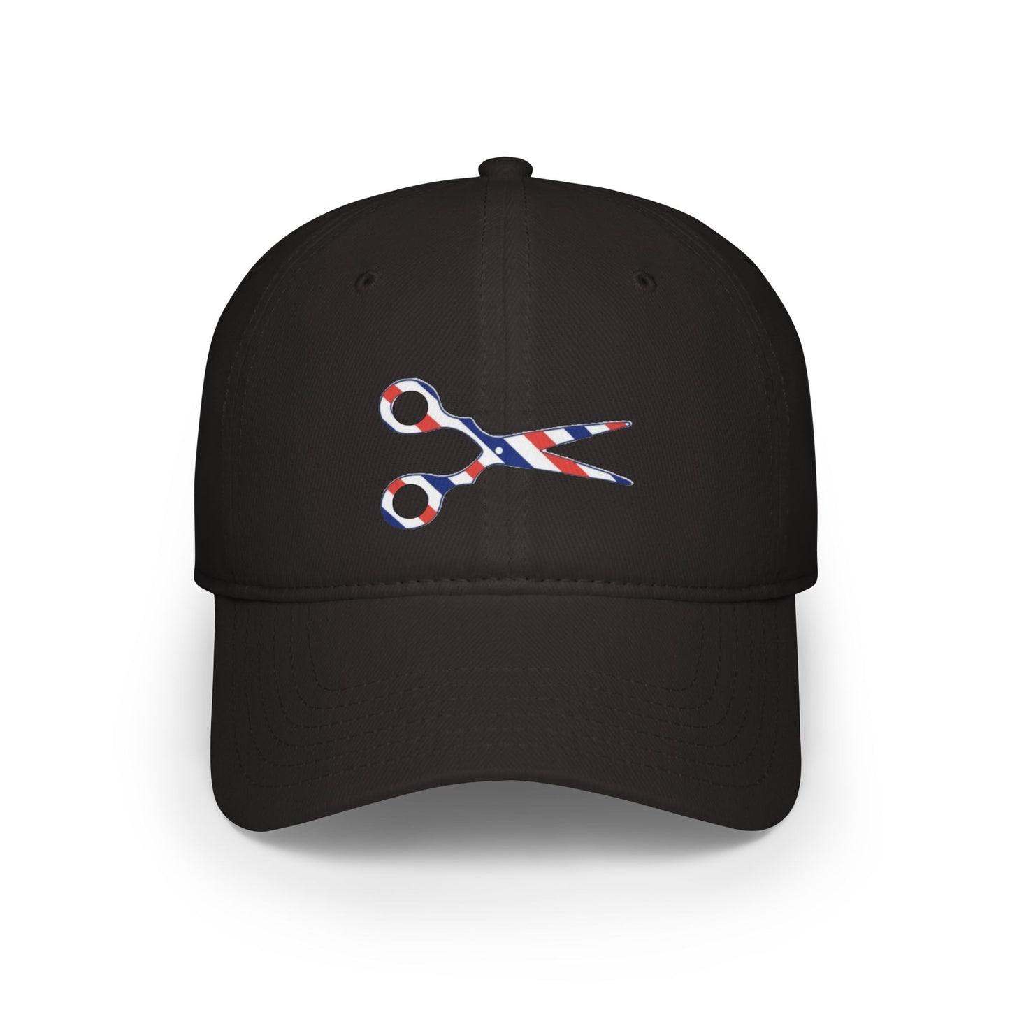 Cap with Fun Scissor Design.