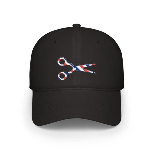 Cap with Fun Scissor Design.
