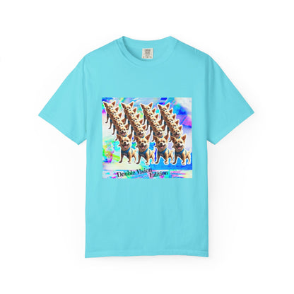 Vibrant Dog Lover Unisex T-shirt | Casual Wear, Pet-Themed Gift, Unique Graphic Tee, Fun Gift for Dog Owners, Colorful Art Shirt