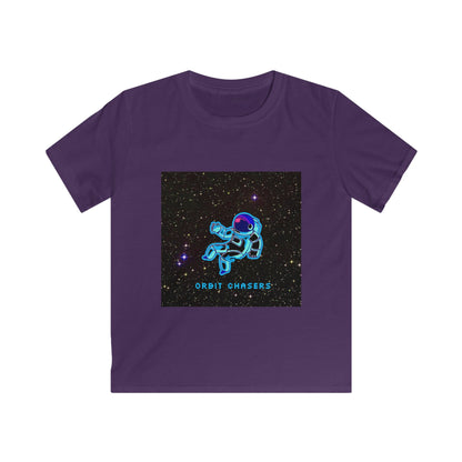 Kids Astronaut Tee, Kids Softstyle Tee, Space Themed Shirt, Fun Tee for Children, Birthday Gift, Summer Wear, Casual Kids Apparel
