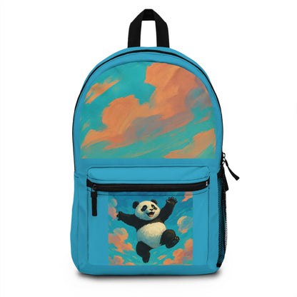 Playful Panda Backpack for Kids, Cute School Bag, Adventure Ready, Colorful Backpack for Gifts, Fun Animal Design