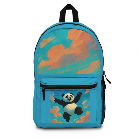 Playful Panda Backpack for Kids, Cute School Bag, Adventure Ready, Colorful Backpack for Gifts, Fun Animal Design