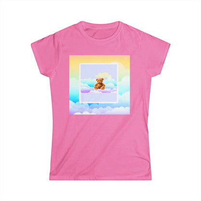 Pastel Cloud Teddy Bear Women's Tee