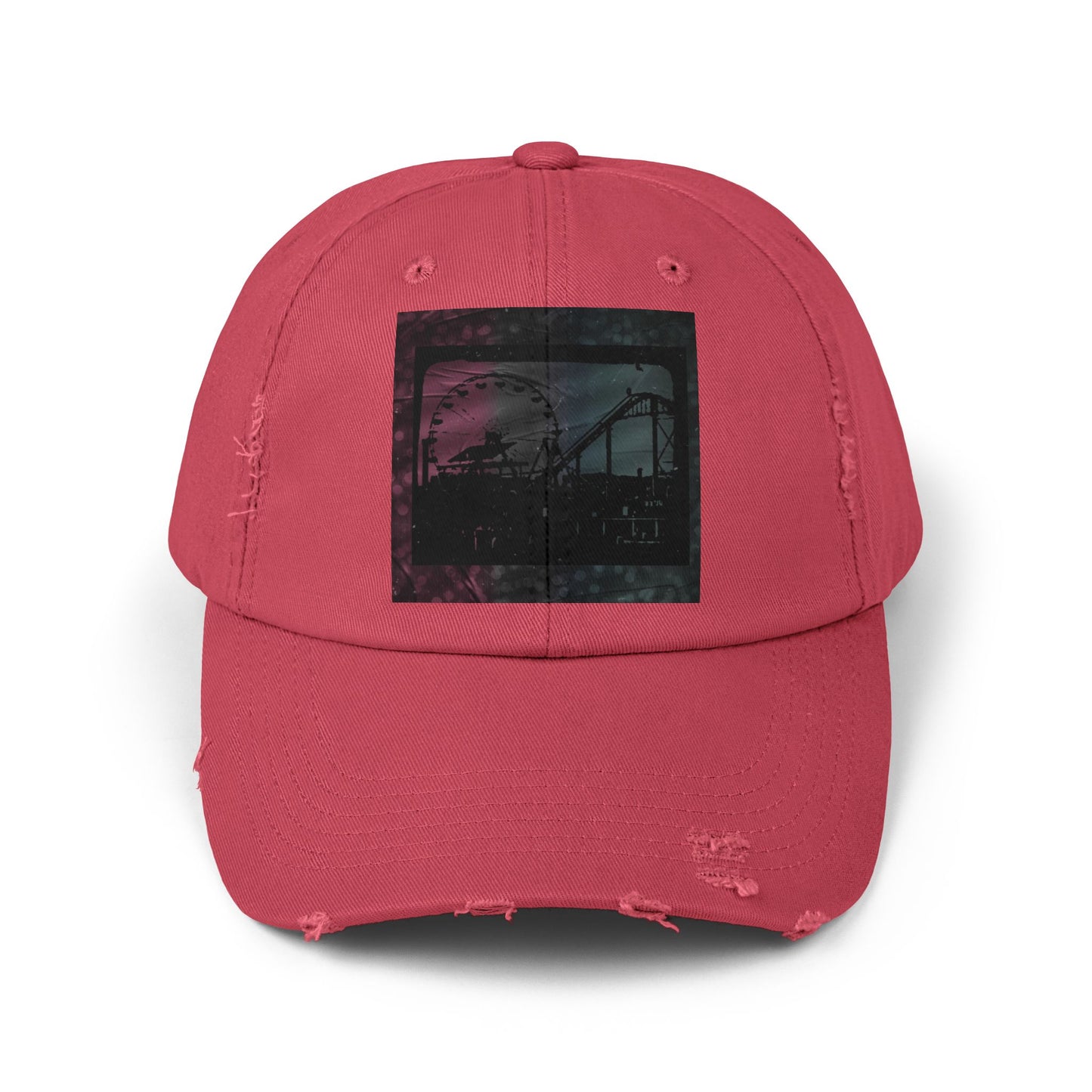 Cap with Retro Fairground Design.