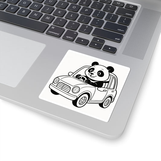 Adorable Panda Car Stickers | Cute Car Decals, Laptop Stickers, Fun Party Favors, Kids Room Decor, Gift for Animal Lovers