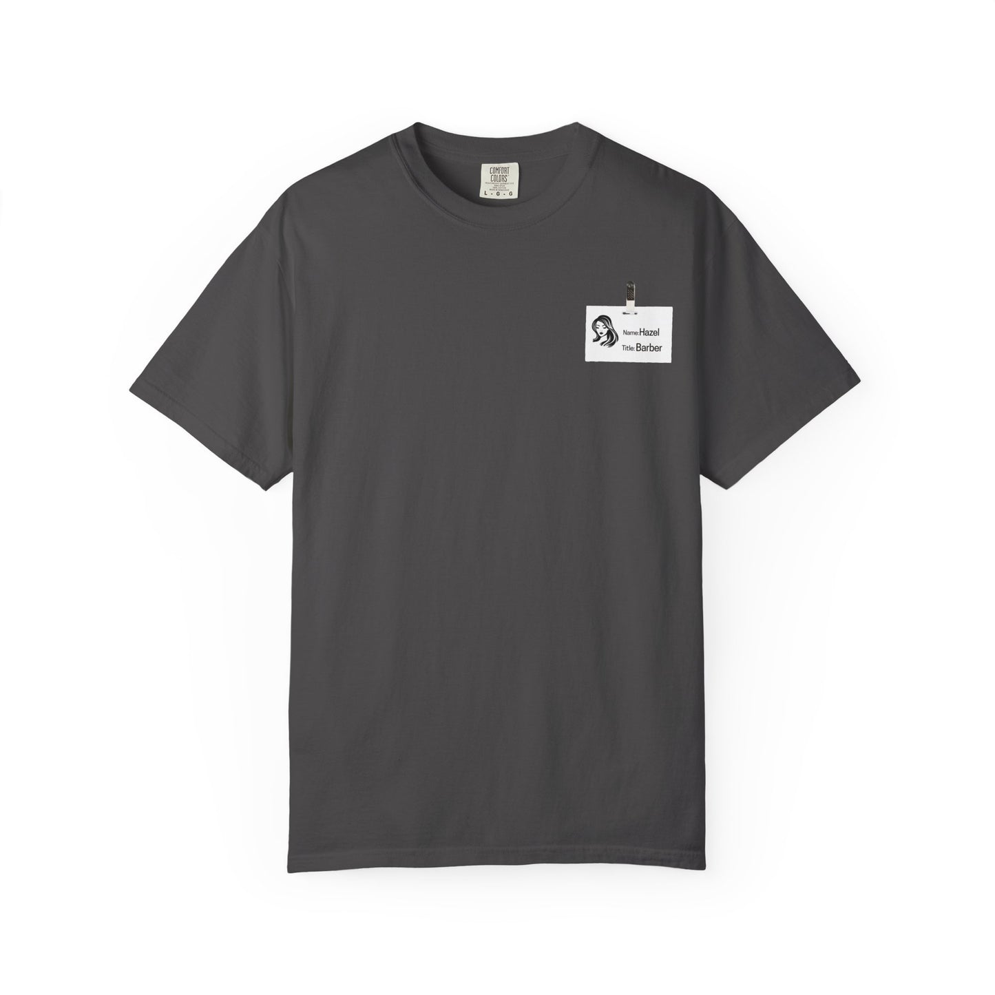 Hazel the Barber-Vintage Barber Graphic Tee, Casual Streetwear, Gift for Barbers