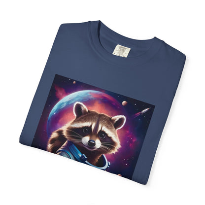 Cosmic Raccoon T-Shirt for Space Lovers