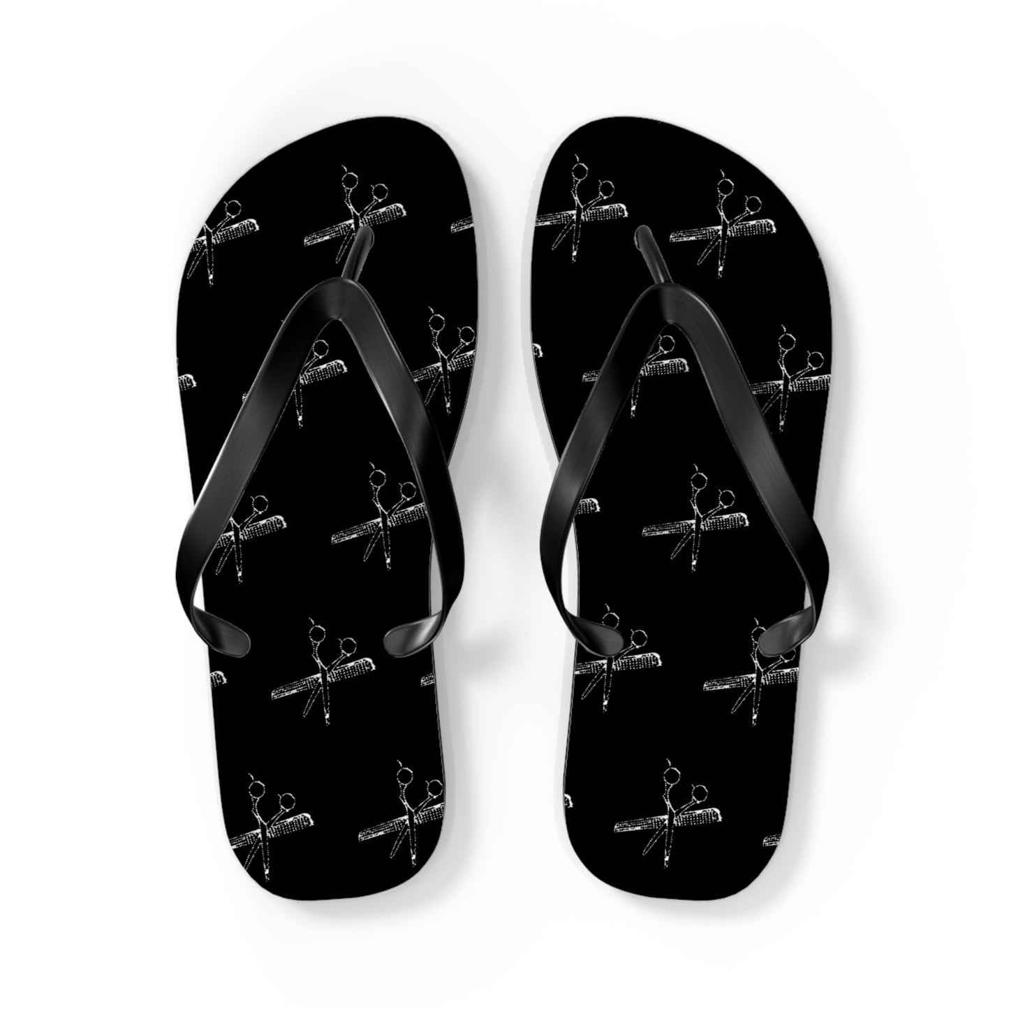 Scissor & Comb Stylish Flip Flops