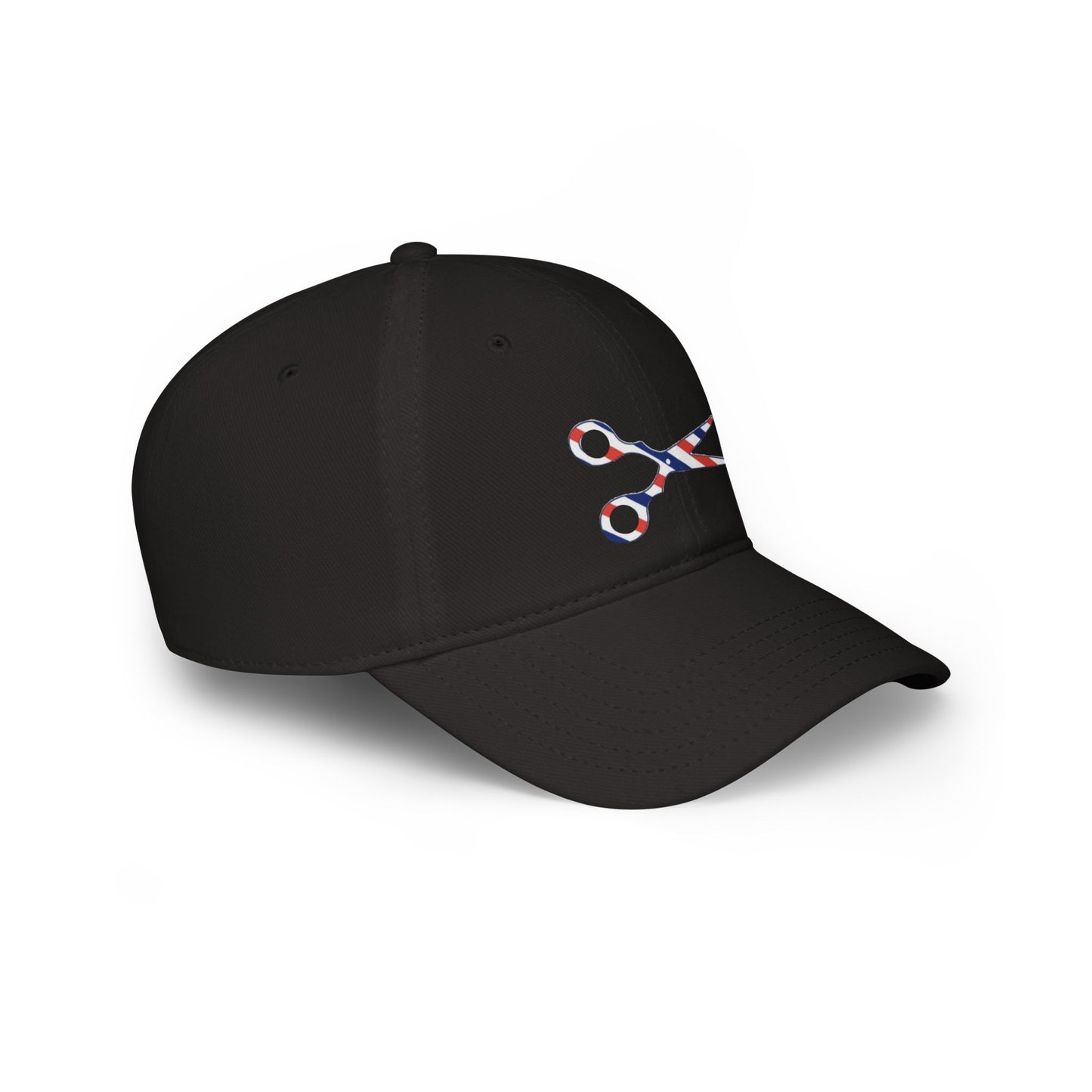 Cap with Fun Scissor Design.