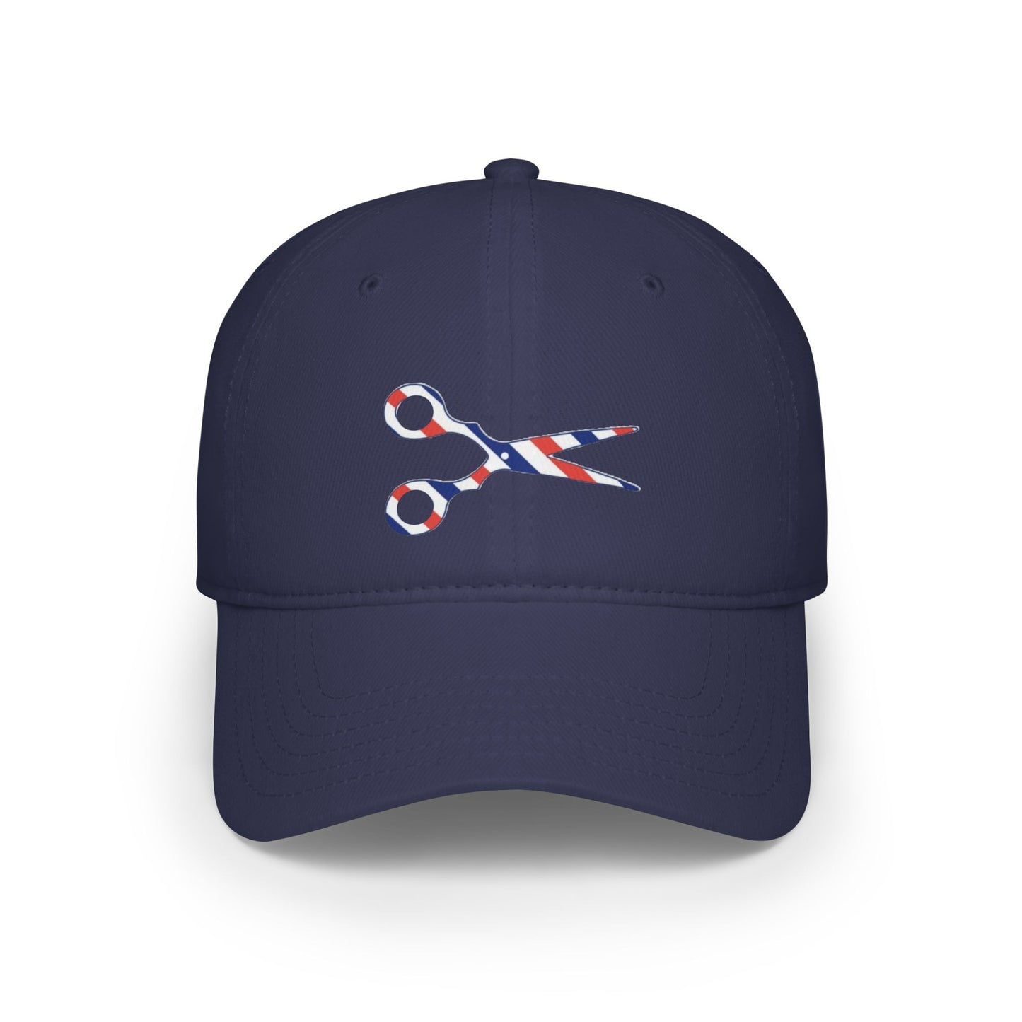 Cap with Fun Scissor Design.
