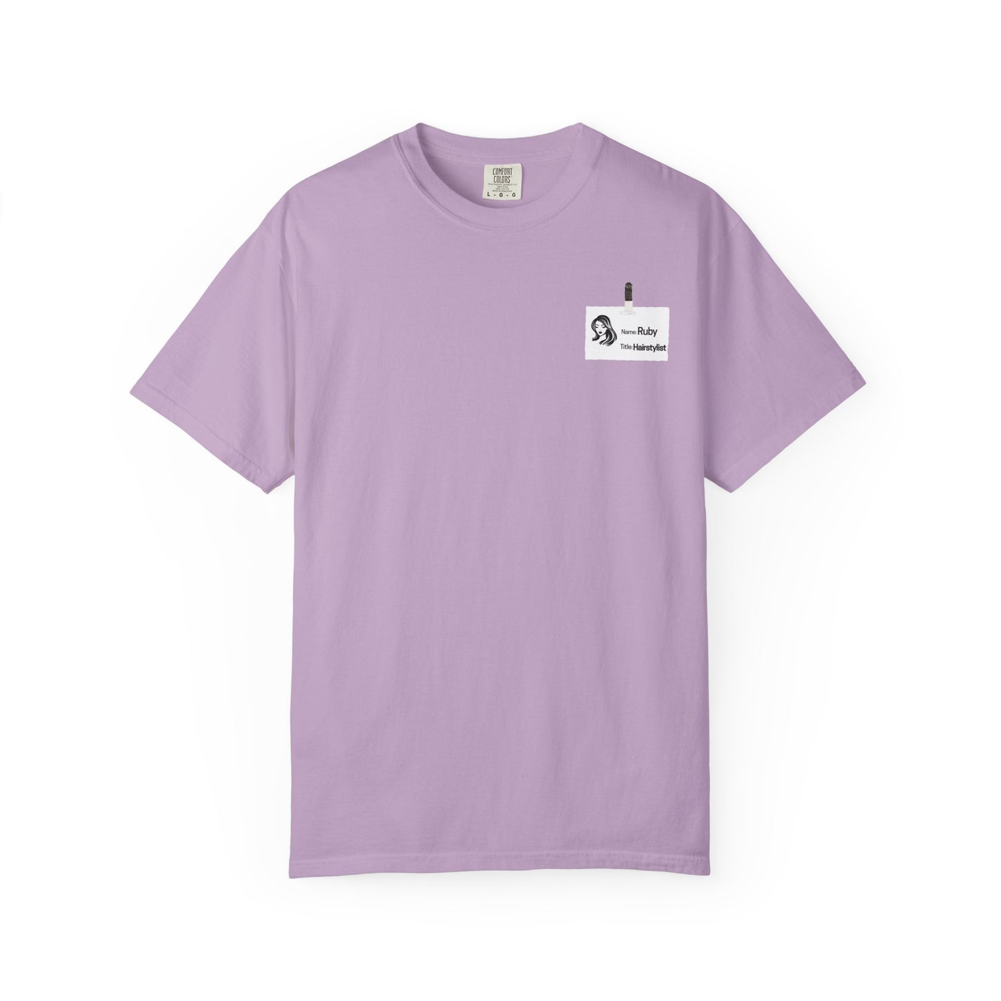 Ruby the Hair Stylist Badge  Garment-Dyed T-shirt