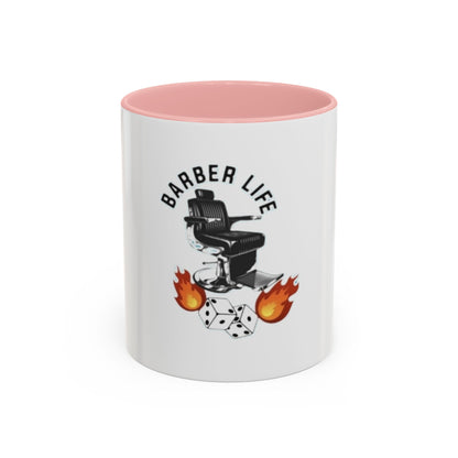 Barber Life Accent Coffee Mug