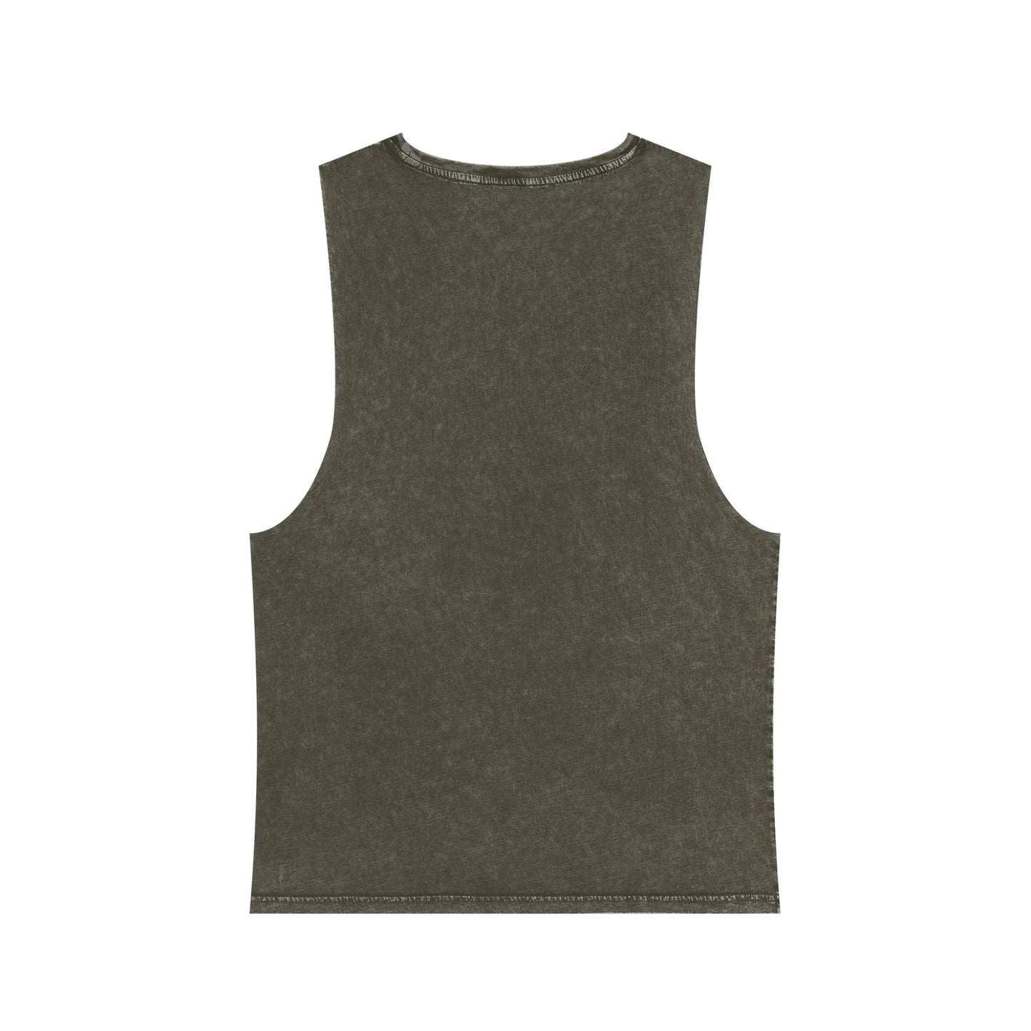 Stonewash Tank Top with Space Exploration Design