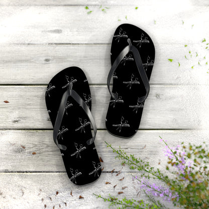 Scissor & Comb Stylish Flip Flops