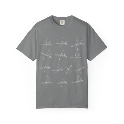 Scissors Chop Chop Garment-Dyed T-Shirt