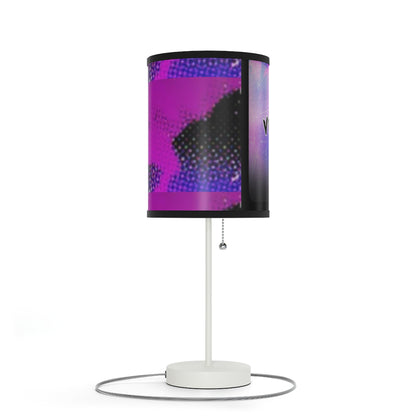 Vibrant Desk Lamp, Home Decor, Nightstand Light, Office Decor, Unique Gift, Bohemian Style, Mood Lighting