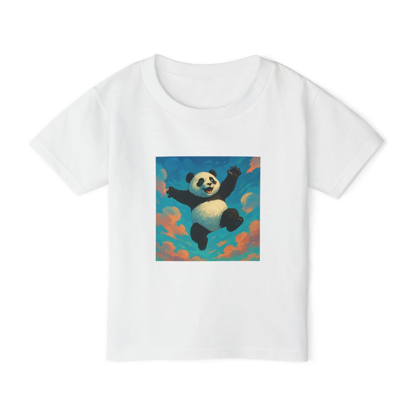 Cute Panda Toddler T-shirt, Adorable Kids Clothing, Gifts for Toddlers, Birthday Party Outfit, Playtime Shirt