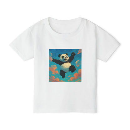 Cute Panda Toddler T-shirt, Adorable Kids Clothing, Gifts for Toddlers, Birthday Party Outfit, Playtime Shirt