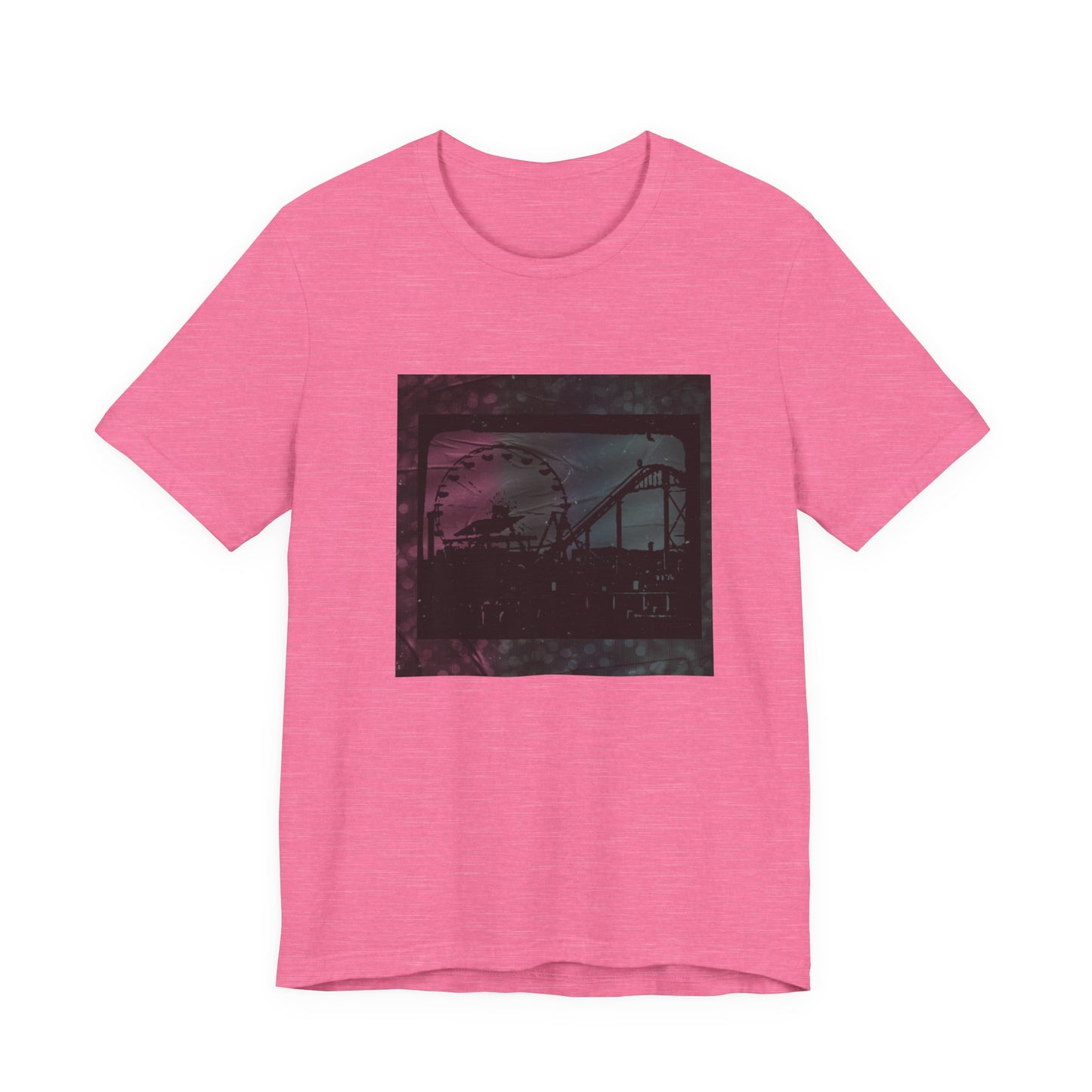 Retro Rollercoaster Tee, Amusement Park T-Shirt, Nostalgic Ride