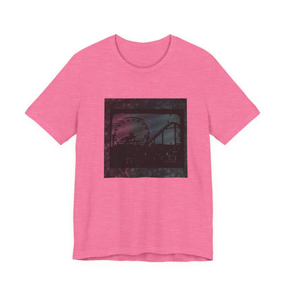 Retro Rollercoaster Tee, Amusement Park T-Shirt, Nostalgic Ride
