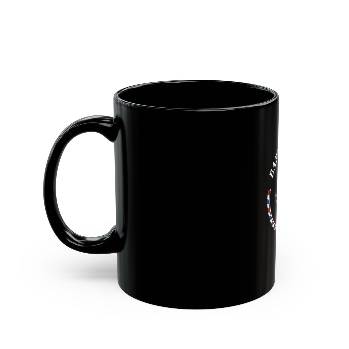 Barber Life Black Mug - 11oz & 15oz Coffee Cup for Barbers and Coffee Lovers