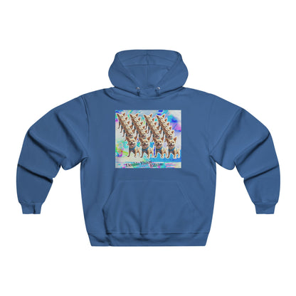 Vibrant Art Hoodie, Stylish Pullover, Unique Graphic Sweatshirt, Cozy Casual Wear, Gift for Men, Creative Activewear