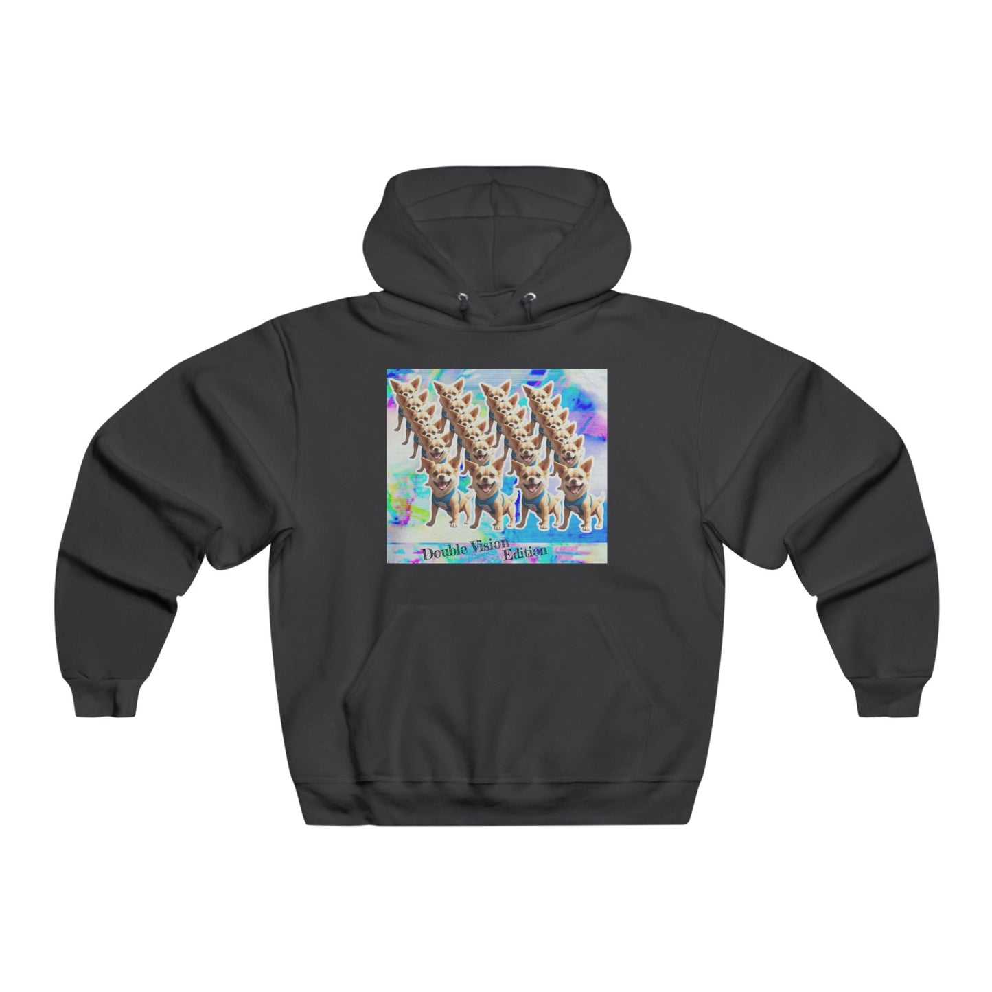 Vibrant Art Hoodie, Stylish Pullover, Unique Graphic Sweatshirt, Cozy Casual Wear, Gift for Men, Creative Activewear