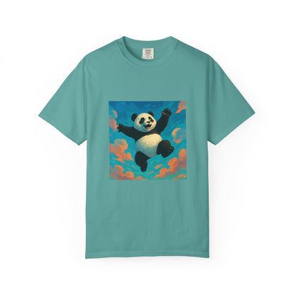 Playful Panda T-Shirt, Casual Tee, Animal Lover Gift, Unique Graphic Shirt, Fun Everyday Wear, Perfect for Kids and Adults