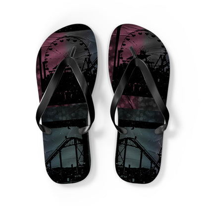 Amusement Park Flip Flops