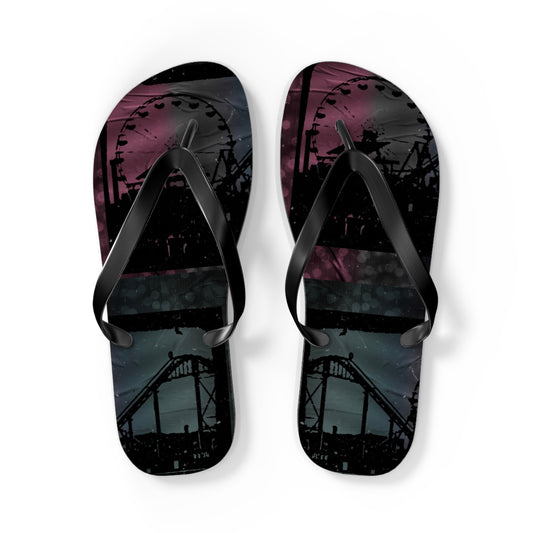Amusement Park Flip Flops